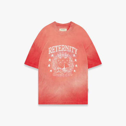 Reternity Reternity T-Shirt University SS25 Heavy Bleached Red