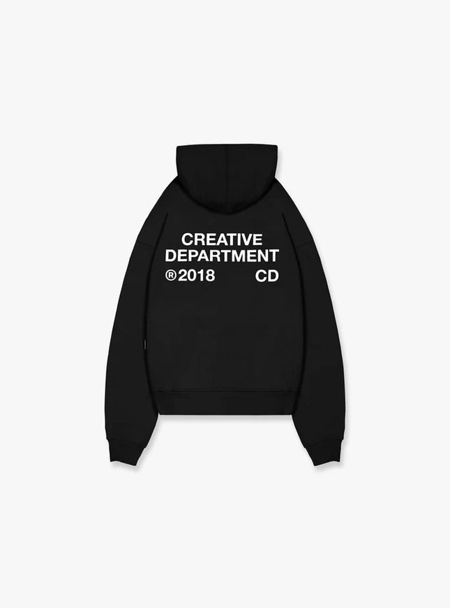 Reternity Reternity Zip-Hoodie Creative Dept FW25 Black