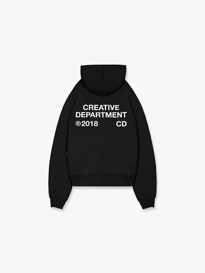 Reternity Reternity Zip-Hoodie Creative Dept FW25 Black