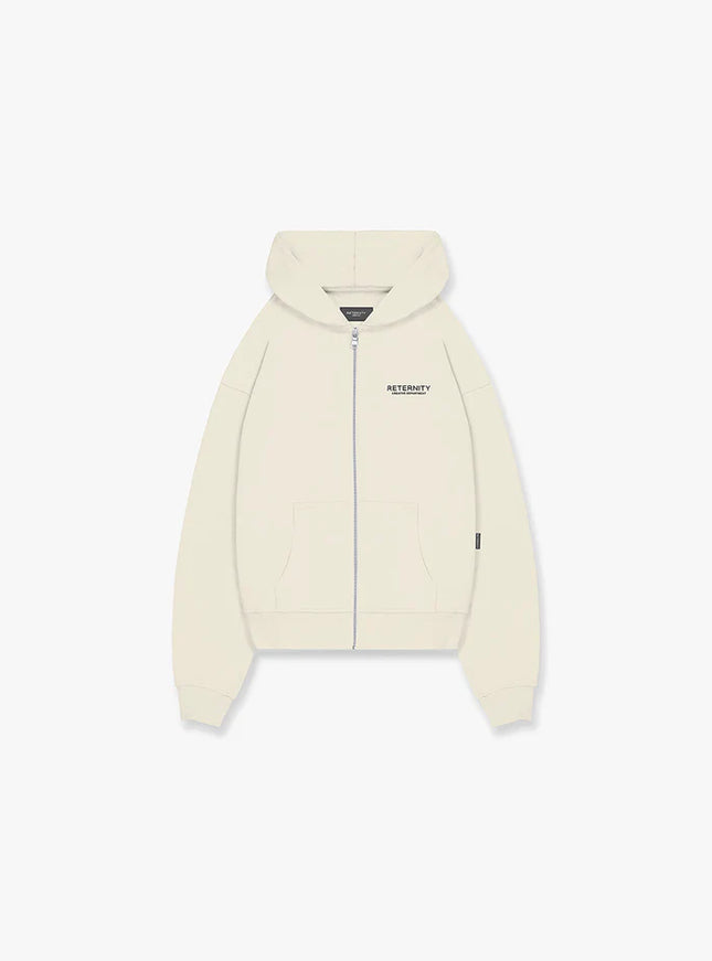 Reternity Reternity Zip-Hoodie Creative Dept FW25 Cream