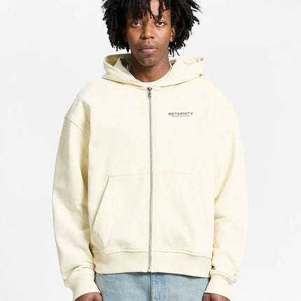 Reternity Reternity Zip-Hoodie Creative Dept FW25 Cream