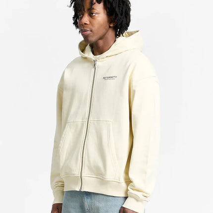 Reternity Reternity Zip-Hoodie Creative Dept FW25 Cream