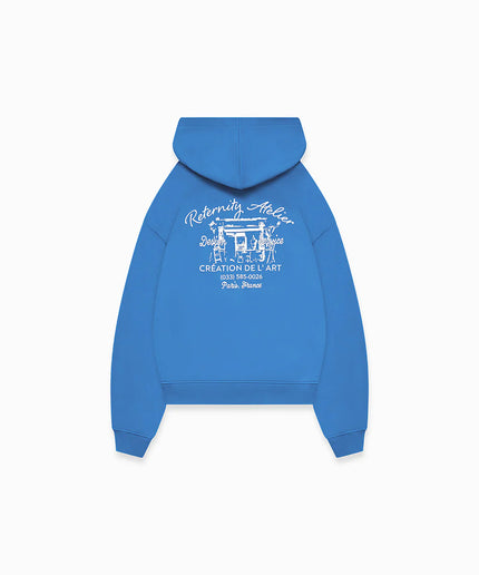 Reternity Reternity Zip Hoodie De L'art FW25 Blue
