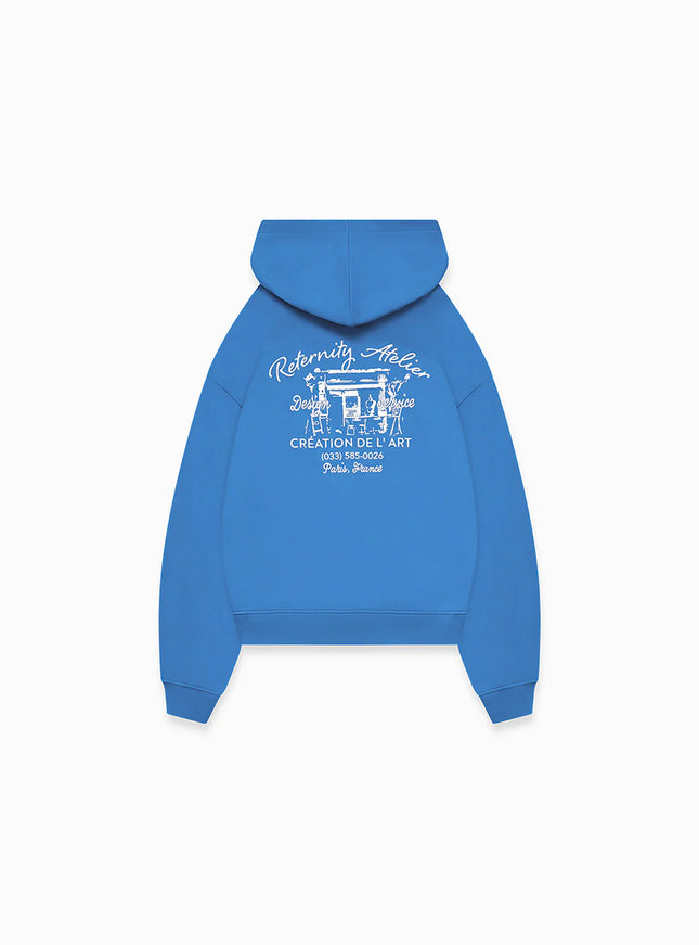 Reternity Reternity Zip Hoodie De L'art FW25 Blue