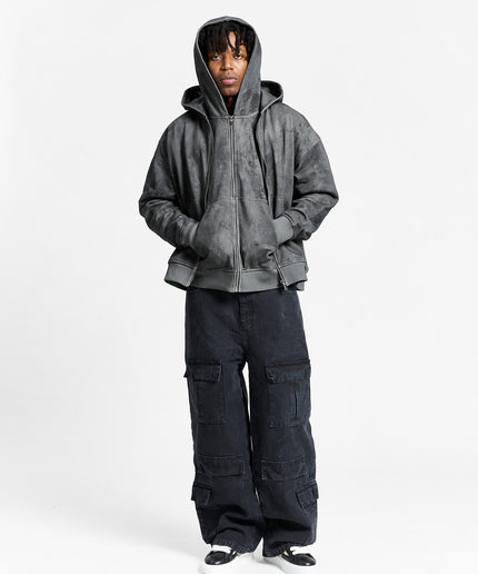 Reternity Reternity Zip Hoodie Deliria FW25 Black