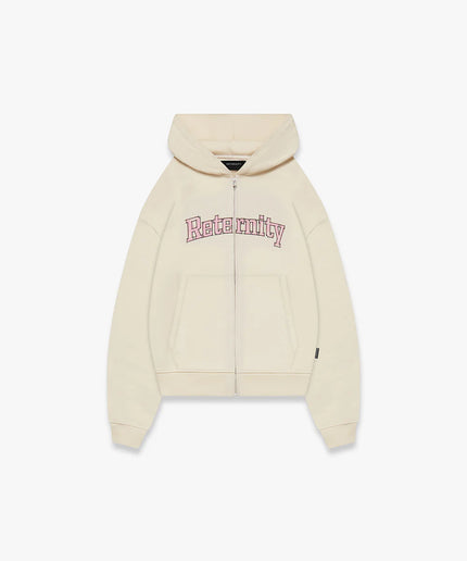 Reternity Reternity Zip Hoodie Watercolor FW25 Cream