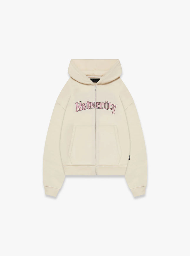 Reternity Reternity Zip Hoodie Watercolor FW25 Cream