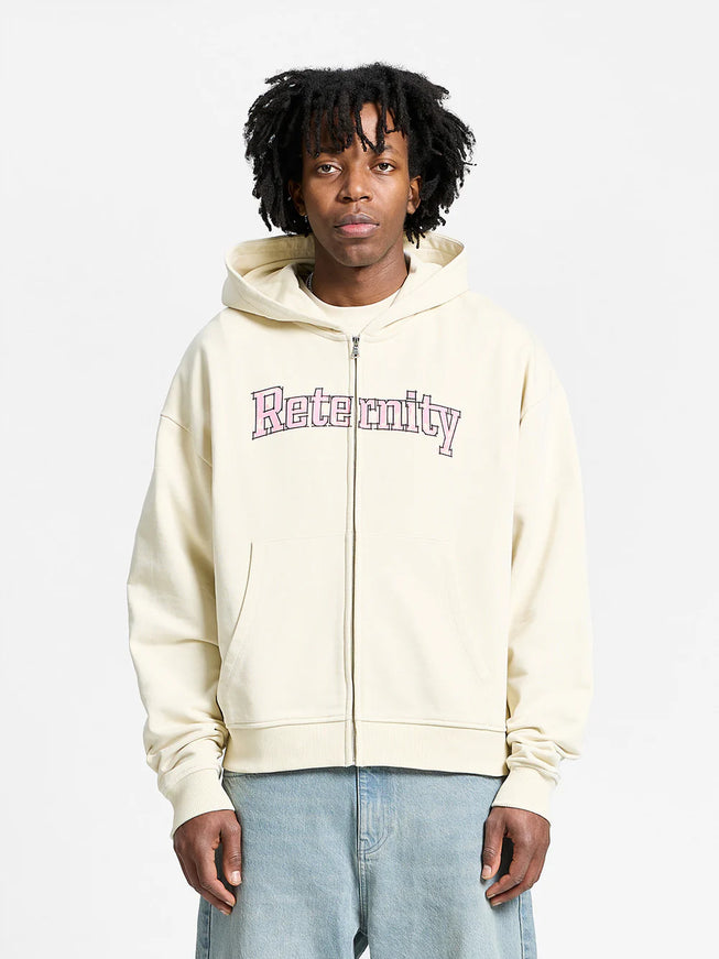 Reternity Reternity Zip Hoodie Watercolor FW25 Cream