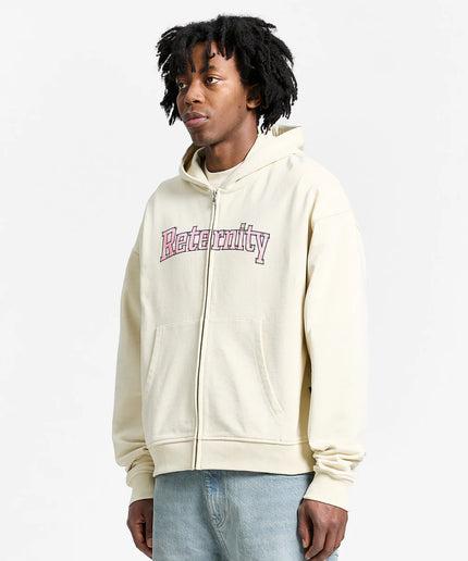 Reternity Reternity Zip Hoodie Watercolor FW25 Cream