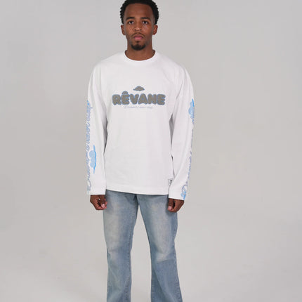 RÊVANE RÊVANE Longsleeve Cloud White