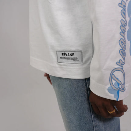 RÊVANE RÊVANE Longsleeve Cloud White