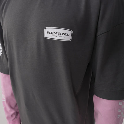RÊVANE RÊVANE Longsleeve Racing Division Grey/Pink