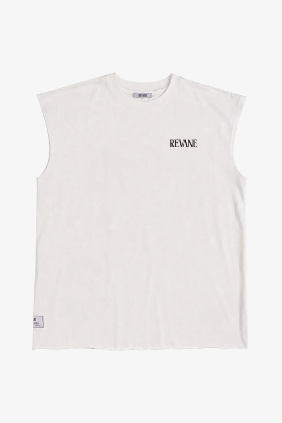 RÊVANE RÊVANE Sleeveless Shirt Tennis Club Off White
