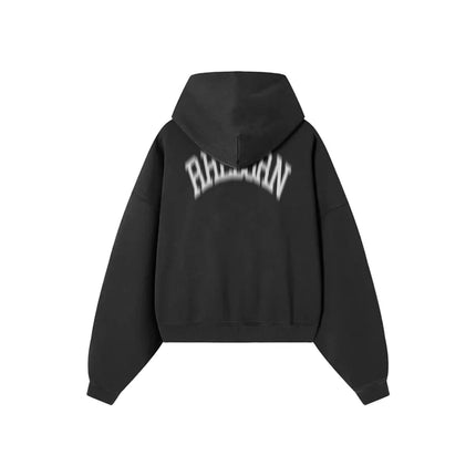 Rheborn Rheborn Hoodie Forever Or Never FW25 Black