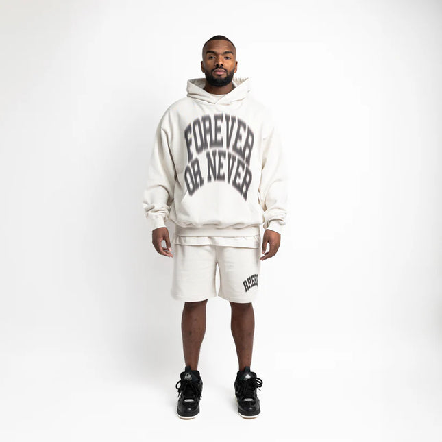 Rheborn Rheborn Hoodie Forever Or Never FW25 Vintage White