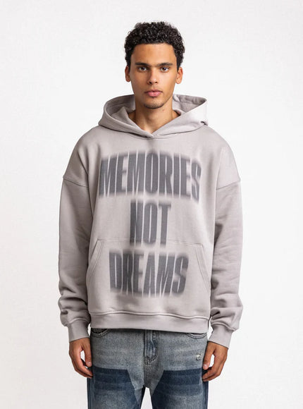 Rheborn Rheborn Hoodie Memories Not Dreams FW25 Grey