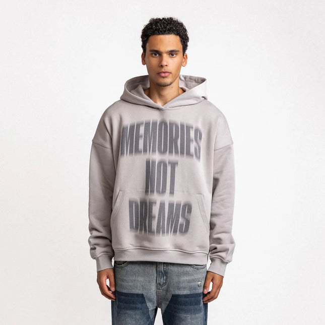 Rheborn Rheborn Hoodie Memories Not Dreams FW25 Grey