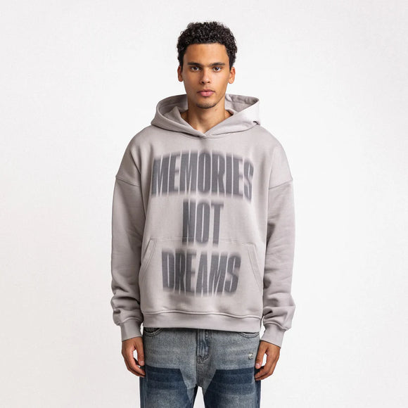 Rheborn Rheborn Hoodie Memories Not Dreams FW25 Grey