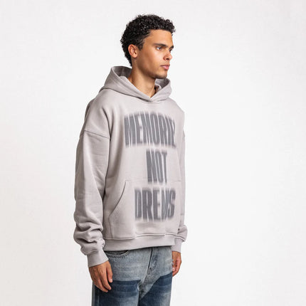 Rheborn Rheborn Hoodie Memories Not Dreams FW25 Grey