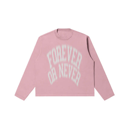 Rheborn Rheborn Longsleeve Forever Or Never FW25 Pink
