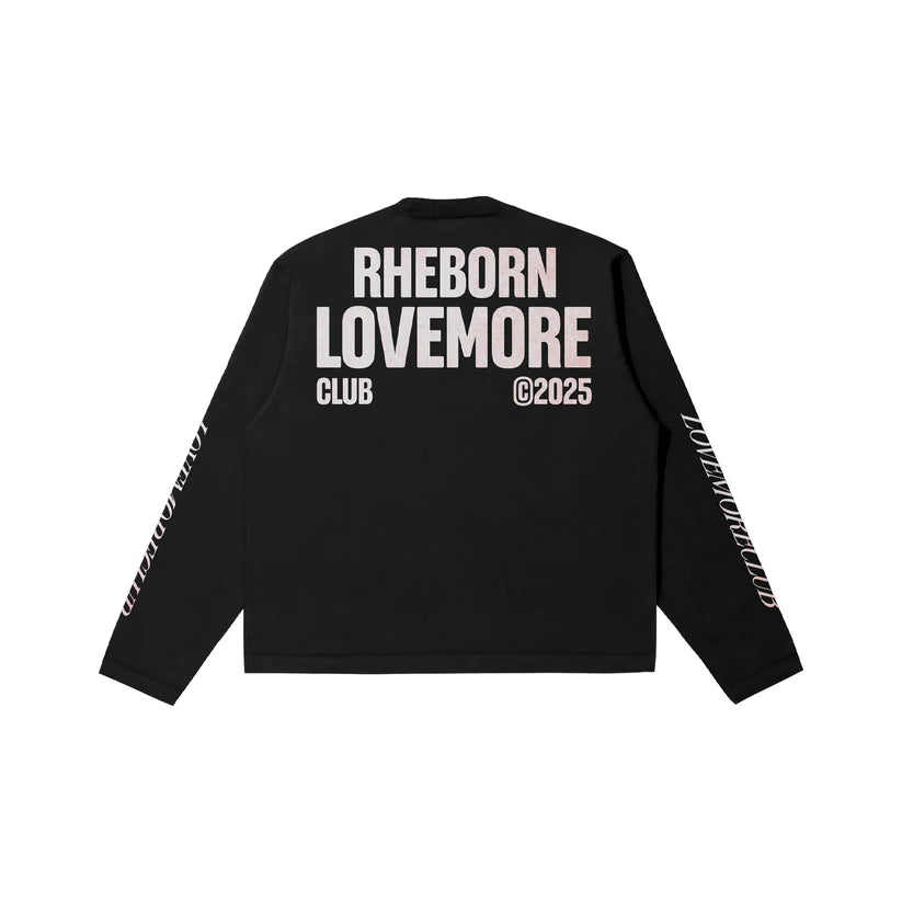 Rheborn Rheborn Longsleeve Love More Club FW25 Black