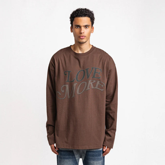 Rheborn Rheborn Longsleeve Love More FW25 Brown