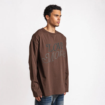 Rheborn Rheborn Longsleeve Love More FW25 Brown