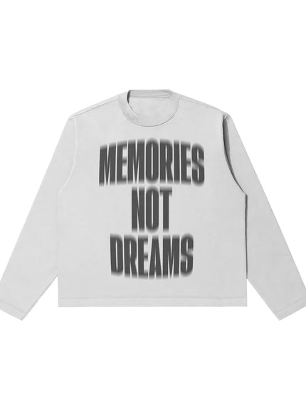 Rheborn Rheborn Longsleeve Memories Not Dreams FW25 White