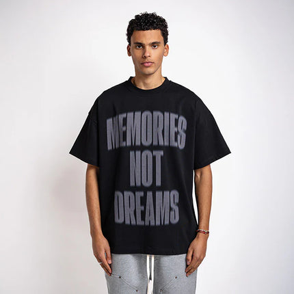 Rheborn Rheborn T-Shirt Memories Not Dreams FW25 Black