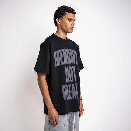 Rheborn Rheborn T-Shirt Memories Not Dreams FW25 Black
