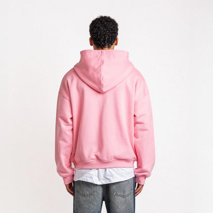 Rheborn Rheborn Zip-Up Hoodie Forever Or Never FW25 Pink