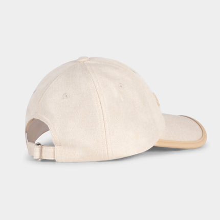 Rivero Rivero Cap Signature Atelier Linen SS26 Beige