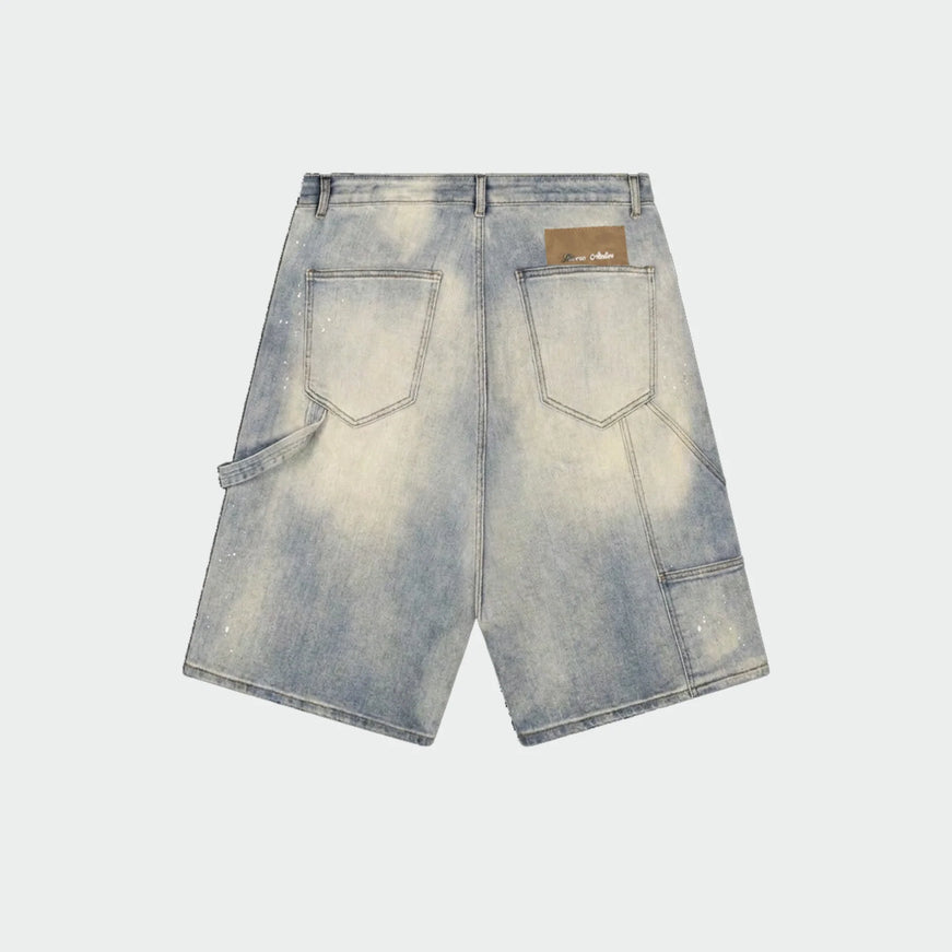 Rivero Rivero Denim Jorts SS26 Mist Fade Blue