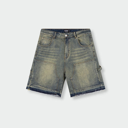 Rivero Rivero Denim Shorts Worker SS26 Verdian