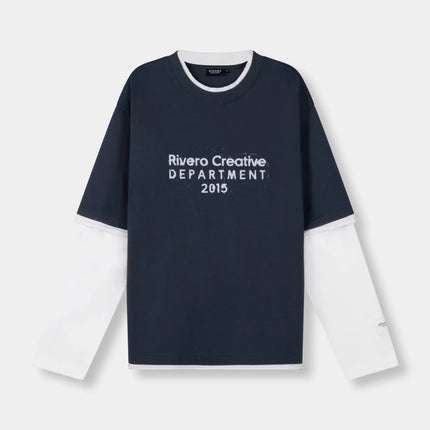 Rivero Rivero Double Layered Creative Department SS26 Navy