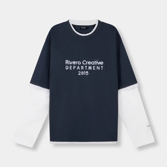 Rivero Rivero Double Layered Creative Department SS26 Navy