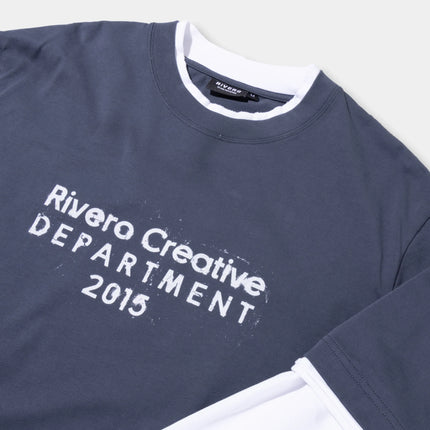 Rivero Rivero Double Layered Creative Department SS26 Navy