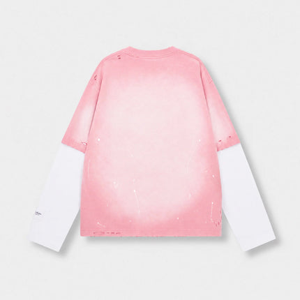 Rivero Rivero Double Layered Fade Artifact FW26 Pink