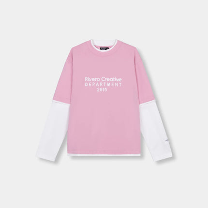 Rivero Rivero Double Layered Longsleeve Creative Department SS26 Pink