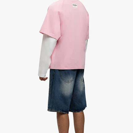 Rivero Rivero Double Layered T-Shirt Daydream Believer SS25 Pink