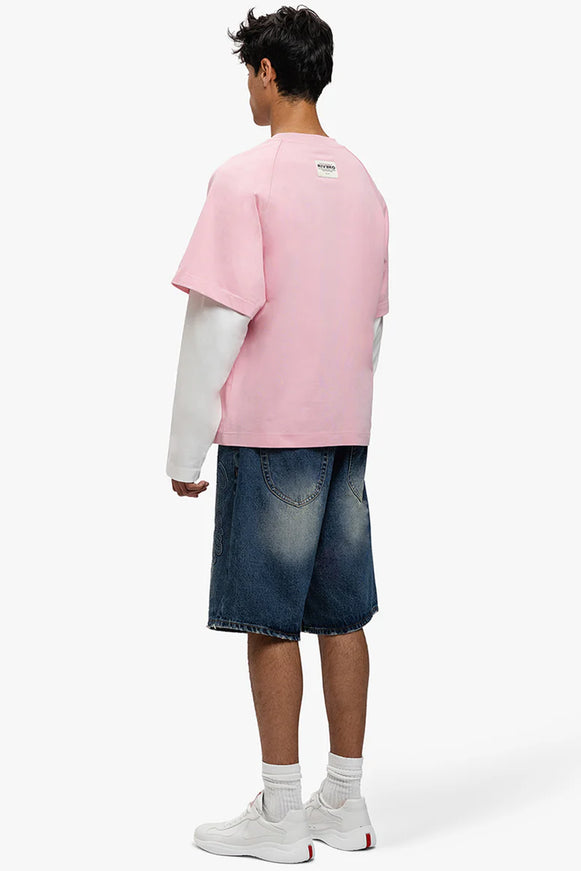 Rivero Rivero Double Layered T-Shirt Daydream Believer SS25 Pink