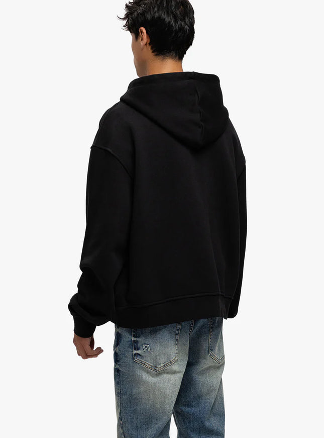 Rivero Rivero Double Zip Hoodie Atelier Retro SS25 Black