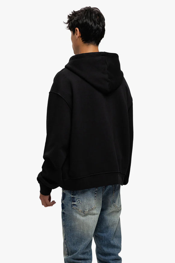 Rivero Rivero Double Zip Hoodie Atelier Retro SS25 Black