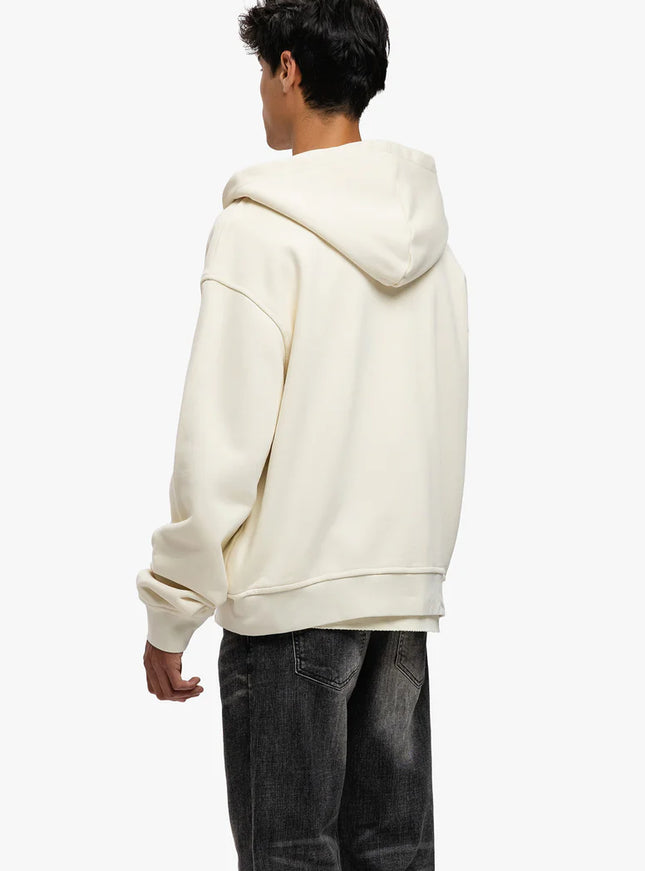 Rivero Rivero Double Zip Hoodie Atelier Retro SS25 Off White