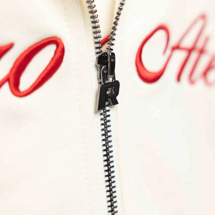 Rivero Rivero Double Zip Hoodie Atelier Retro SS25 Off White