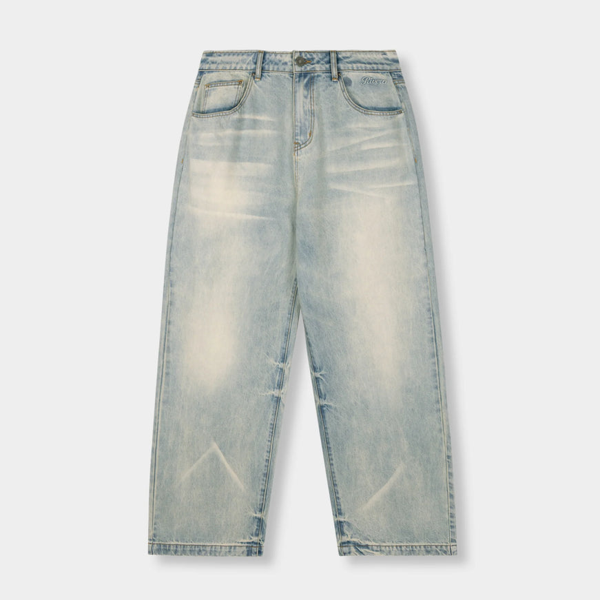 Rivero Rivero Jeans Baggy Mist Blue Denim FW25