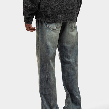 Rivero Rivero Jeans Bleach Washed Denim SS25 Blue