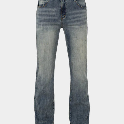 Rivero Rivero Jeans Bleach Washed Denim SS25 Blue