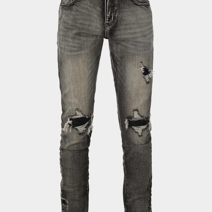 Rivero Rivero Jeans Button Ripped Denim SS24 Grey