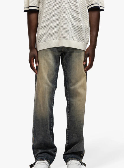 Rivero Rivero Jeans Buttoned Zip Denim SS25 Midnight Blue